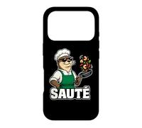 Carcasa para iPhone 17 Pro Otter Chef Salteado Cocinando Gráfico Animal