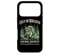 Carcasa para iPhone 17 Pro out of Breath Hiking Society Design