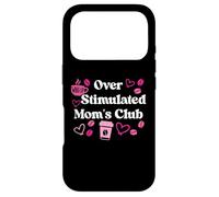 Carcasa para iPhone 17 Pro Overstimulated Moms Club Coffee Mom Sippy Cup Mom'S Fuel