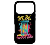 Carcasa para iPhone 17 Pro Paint First Explain TO The Landlord Later