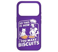 Carcasa para iPhone 17 Pro Panadero para Hacer Galletas Así es como Haces Galletas Amante de los Gatos
