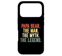 Carcasa para iPhone 17 Pro Papa Bear The Men The Myth The Legend El Mejor papá Día del Padre
