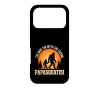 Carcasa para iPhone 17 Pro Papa Squatch The Man The Myth The Legend Bigfoot Día del Padre