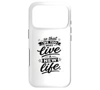 Carcasa para iPhone 17 Pro para Que Nosotros también podamos Vivir un Nuevo Verso de Vida Fiel