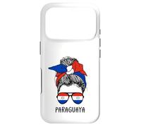 Carcasa para iPhone 17 Pro Paraguayan Paraguaya Girl Paraguayan Heritage Paraguay Flag