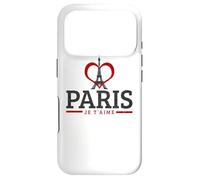Carcasa para iPhone 17 Pro Paris Je T'Aime Francia Torre Eiffel Regalo de Recuerdo francés