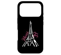 Carcasa para iPhone 17 Pro Paris Torre Eiffel Corazones Franceses Bonjour Parisian France tee
