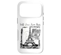 Carcasa para iPhone 17 Pro Paris with Love from Paris France French Postcard