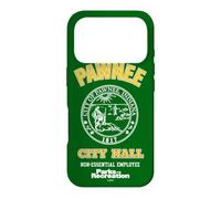 Carcasa para iPhone 17 Pro Parks and Recreation Pawnee City Hall Non-Essential Employee