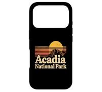 Carcasa para iPhone 17 Pro Parque Nacional Acadia Vintage Montaña Puesta De Senderismo Main