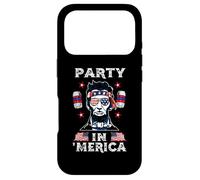Carcasa para iPhone 17 Pro Party In Merica Drinking Lincoln Abraham 4th of July