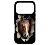 Carcasa para iPhone 17 Pro Paseos A Caballo Divertidos Jinete Horse Riding El Establo