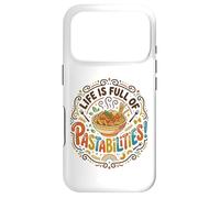 Carcasa para iPhone 17 Pro Pasta Lover Comida Italiana Juego de Palabras Spaghetti Noodle