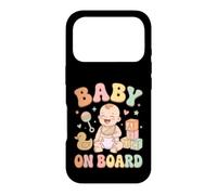 Carcasa para iPhone 17 Pro Pastel Groovy Baby Toy Blocks Sonajero Diseño