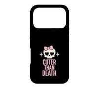 Carcasa para iPhone 17 Pro Pastel Horror Girly Slasher Final Girl Pink Goth Vibes