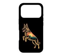 Carcasa para iPhone 17 Pro Pastor Alemán Naturaleza Bosque Perros Pastor Alemán