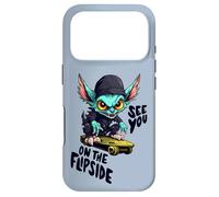 Carcasa para iPhone 17 Pro Patinador Skateboard Skating monopatín Chupacabras patineta