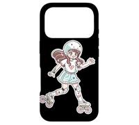 Carcasa para iPhone 17 Pro Patinaje Chica Comic Look Skate Park