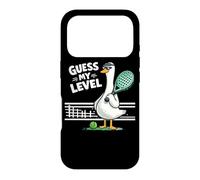 Carcasa para iPhone 17 Pro Pato Gracioso De Pádel: Adivina Mi Nivel De Pádel