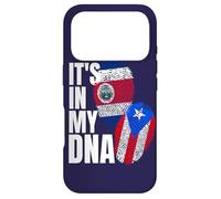 Carcasa para iPhone 17 Pro Patrimonio de la Bandera de ADN de Costa Rica y Puerto Rico
