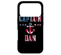 Carcasa para iPhone 17 Pro Patriótico Capitán Dan Vintage Bandera de Estados Unidos 4 de Julio
