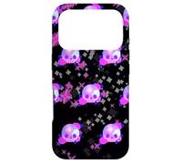 Carcasa para iPhone 17 Pro Patrón de Calavera de Galaxia, Rosas, Pastel, gótico, diseño estético