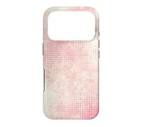 Carcasa para iPhone 17 Pro Patrón Retro Vintage Rosa y Crema Envejecido