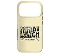 Carcasa para iPhone 17 Pro Pattaya Beach Tailandia Diseño Retro Desgastado