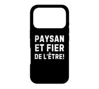 Carcasa para iPhone 17 Pro Paysan Et Fier De L'être Pour Les Agriculteurs Engagés
