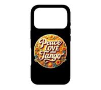 Carcasa para iPhone 17 Pro Paz Amor Y Tango Amante Bailarina Profesor Instructor Vintage