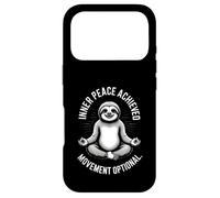 Carcasa para iPhone 17 Pro Paz Interior Lograda Movimiento Opcional Yoga Perezoso