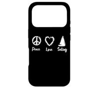 Carcasa para iPhone 17 Pro Peace Love Sailing Vela