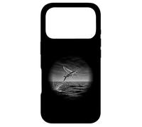 Carcasa para iPhone 17 Pro Peces voladores sobre océano Olas de Agua Fauna Marina
