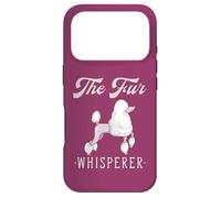 Carcasa para iPhone 17 Pro Peluquería Divertida de Perro caniche Recortado The Fur Whisperer