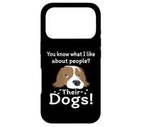 Carcasa para iPhone 17 Pro Peluquero de Perros Sabes lo Que me Gusta de Las Personas Que aman a Sus Perros
