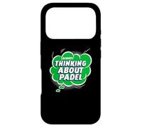 Carcasa para iPhone 17 Pro Pensando Siempre en Padel Practice Funny Padel