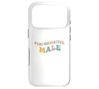 Carcasa para iPhone 17 Pro Performativo Masculino Divertido Gen Z Meme Adolescente Broma Adolescente Estética