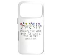 Carcasa para iPhone 17 Pro Perhaps You were Born for Such a Time as This Esther 4:14