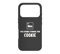 Carcasa para iPhone 17 Pro Periodic Table Mm Element of Cookie Atomic Symbol