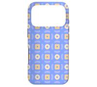 Carcasa para iPhone 17 Pro Periwinkle Lavender Cream Apricot Rounded Pattern