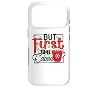 Carcasa para iPhone 17 Pro Pero el Primer Cacao Caliente Navidad Nieve congelado frío Navidad