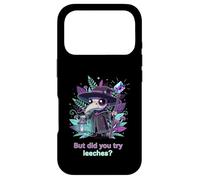 Carcasa para iPhone 17 Pro Pero, ¿probaste sanguijuelas Divertido médico gótico de la Peste