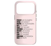 Carcasa para iPhone 17 Pro PERSISTE como Elizabeth Hablar Nancy Rule Ruth USA Congress