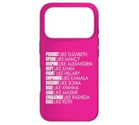 Carcasa para iPhone 17 Pro PERSISTE como LA Regla DE Elizabeth como Ruth Meme Feminista