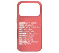 Carcasa para iPhone 17 Pro PERSISTE como LA Regla DE Elizabeth Ruth US Congress Women Meme