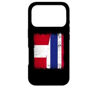 Carcasa para iPhone 17 Pro Perú Tailandia Media Bandera Raíces tailandesas peruanas