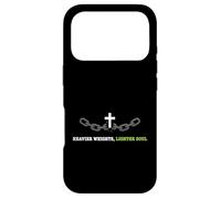 Carcasa para iPhone 17 Pro Pesos más Pesados más Ligero Alma Cristiana fe Fitness Atleta