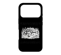 Carcasa para iPhone 17 Pro Pez Abisal Arte Lineal Acuarista