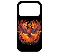 Carcasa para iPhone 17 Pro Phoenix Eagle Renacido Nuevo Comienzo Llamas Bajo Sol Simbólico