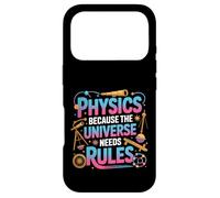 Carcasa para iPhone 17 Pro Physics Because The Universe Needs Rules Ciencia |-